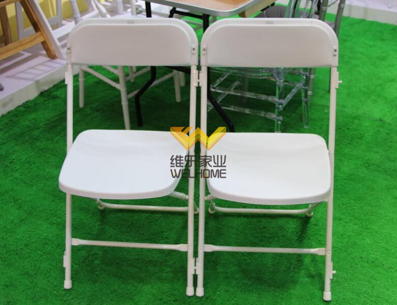 Hotsale White Metal Folding event Chair for outdoor event